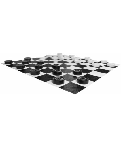 XXXL Giga Damspel (Checkers, 8x8 vakken), Groot Damspel voor buiten