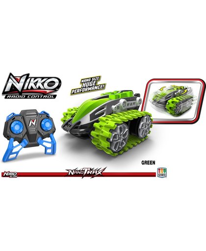 Nikko NanoTrax™ Groen - Bestuurbare auto
