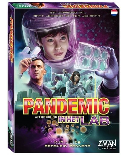 Z Man Games gezelschapsspel Pandemic: In Het Lab uitbreiding
