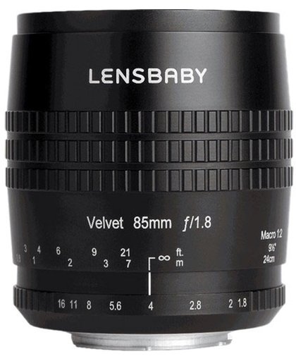 Lensbaby Velvet 85 black Nikon