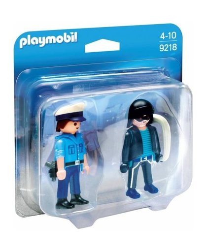 PLAYMOBIL DuoPack: Politieagent en dief (9218)
