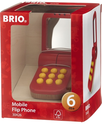 BRIO Rode mobiele telefoon - 30426
