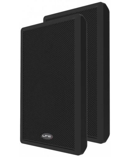 "LTC Audio Ssp501f-b extra-slanke 2-weg muurluidsprekers 5.25""/13cm"