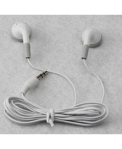 Goede kwaliteit (!) Witte oortjes 3,5 mm geschikt voor zowel Apple iPhone als Samsung - Headset - In-Ear - Oordopjes - Koptelefoon