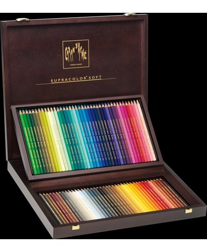 Kleurpotloden Caran D'Ache Supra 80 potloden in luxe koffer