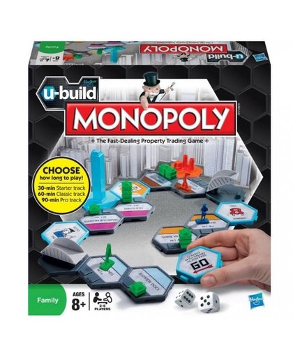 Hasbro monopoly u build spel