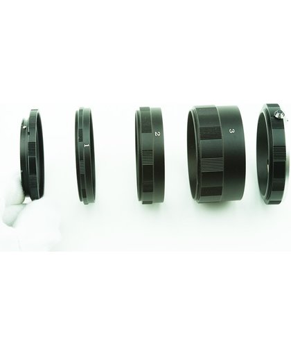 Macro Extension Tubes: Pentax PK Camera Lens 3*metaal rings
