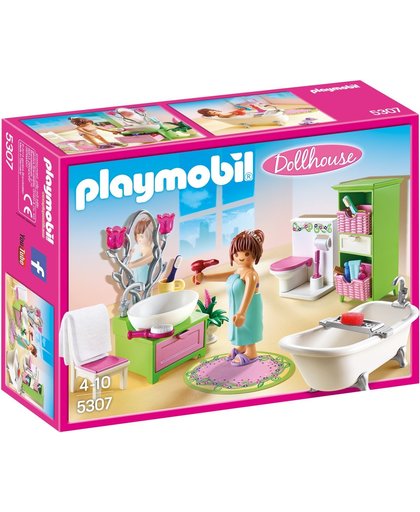 Playmobil Dollhouse: Badkamer Met Bad Op Pootjes (5307)