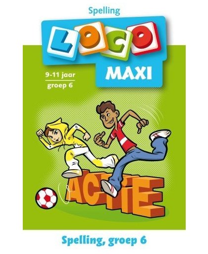 Loco maxi: spelling actie 9 11 jaar 24 cm groen