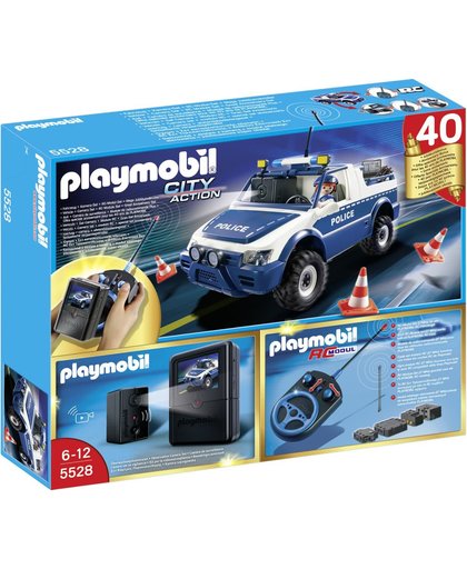 Playmobil RC-politiewagen met cameraset - 5528
