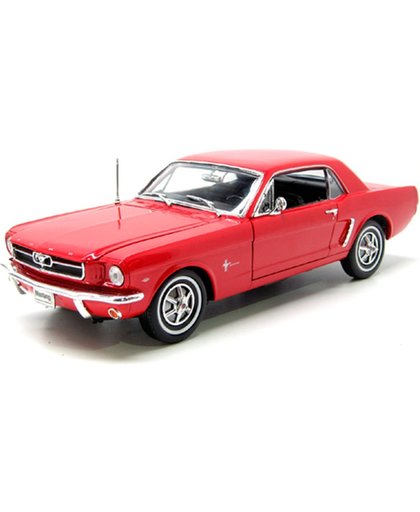 Welly - Ford Mustang 1964½ Rood 1:18