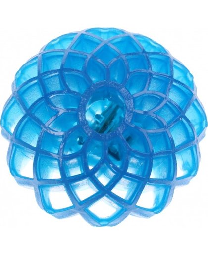 Toi Toys stuiterbal honeycomb met licht blauw 70 mm