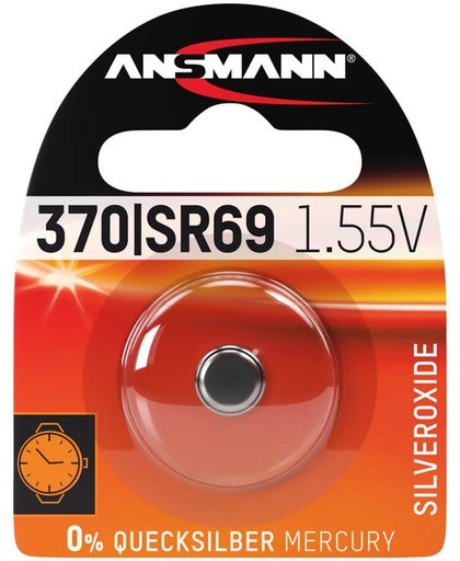 Ansmann horloge batterij Silveroxid 1.55V SR69/370/371