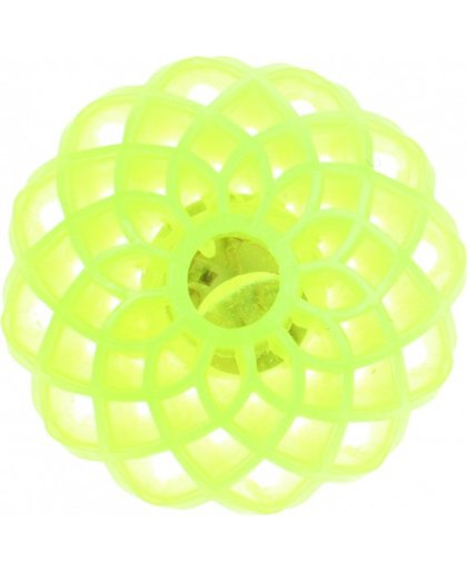 Toi Toys stuiterbal honeycomb met licht groen 70 mm