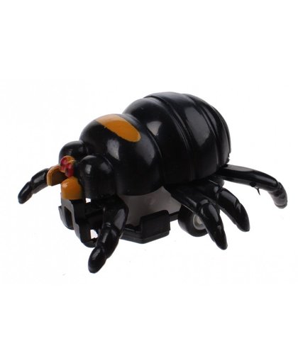 Toi Toys Insectenauto pull back Spin 4,5 cm grijs/zwart