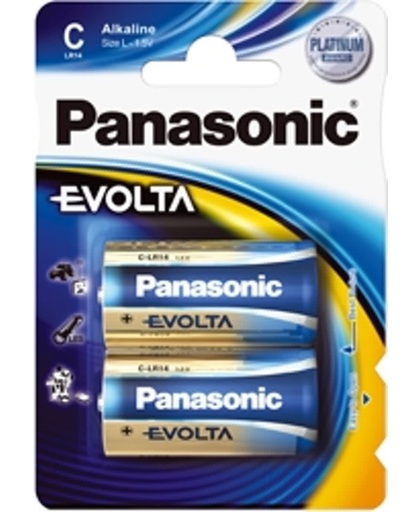 Panasonic Evolta C Alkaline 1.5V niet-oplaadbare batterij