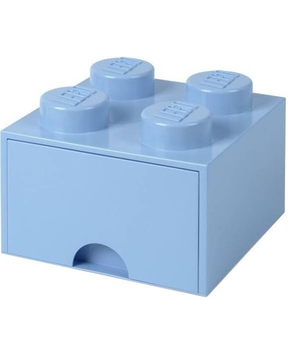 LEGO Opberglade Lego steen blauw