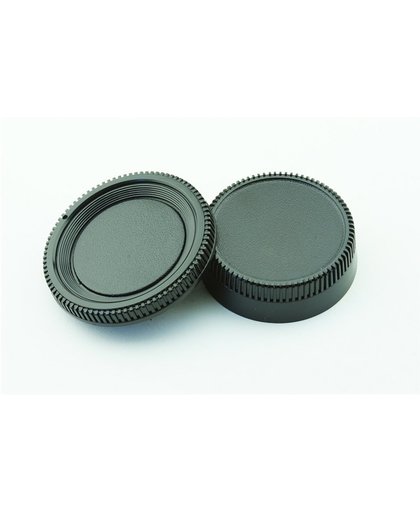 Achterdop+Bodydop (2 stuk): Nikon AI mount camera lens