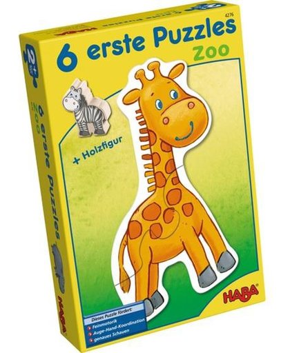 Haba Puzzels Peuterpuzzels De zoo