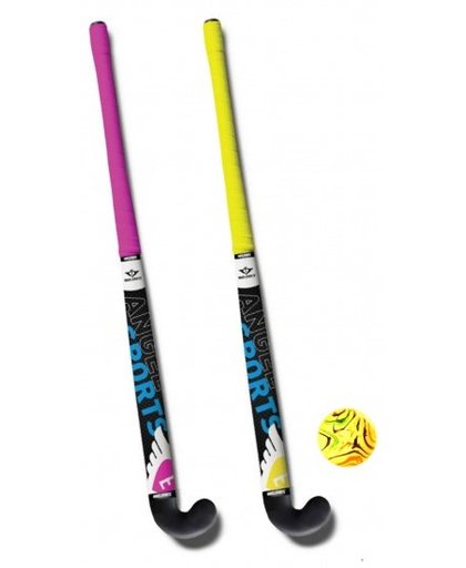 Angel Sports Hockeyset Met 2 Sticks Van 33 Inch