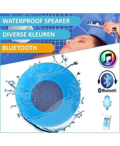 Bluetooth Waterproof Speaker / Waterdicht / douche / badkamer / draadloos speaker - Roze