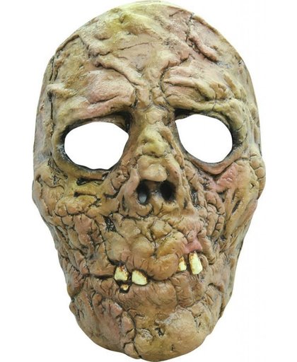 Halloween Masker Zombie Rottend Deluxe voorkant