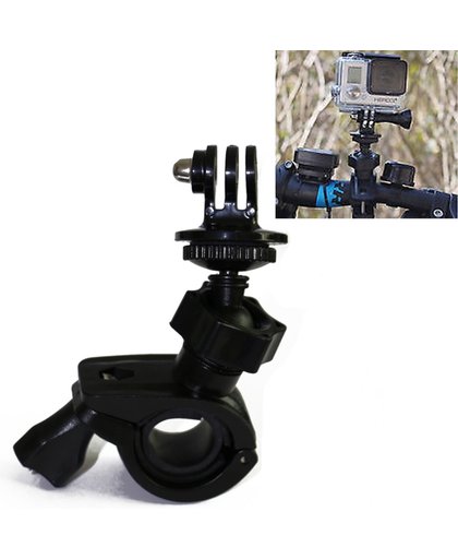 Fiets (Handlebar en Seatpost) mount 360* draaibaar voor uw GoPro / Go Pro / SJCAM / Rollei / Lenco / Denver / Sony / Sportcam
