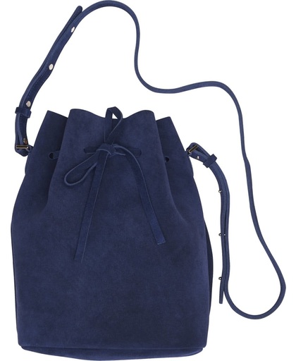 Olympus Leather Bucket Bag Into The Blue