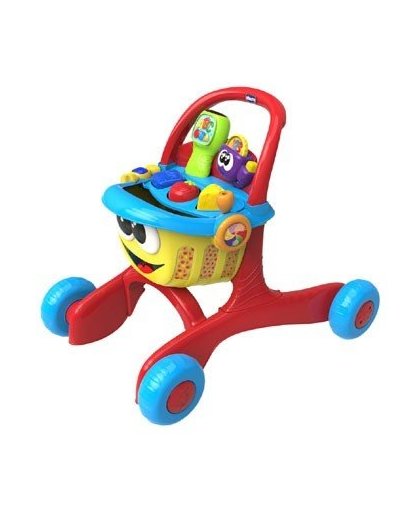 Chicco loopwagen Happy Shopping junior rood 60 x 60 x 30 cm