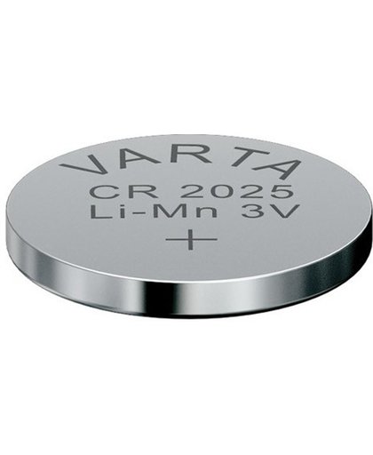 Varta CR2025 Lithium knoopcel batterij 3V - 5 stuks