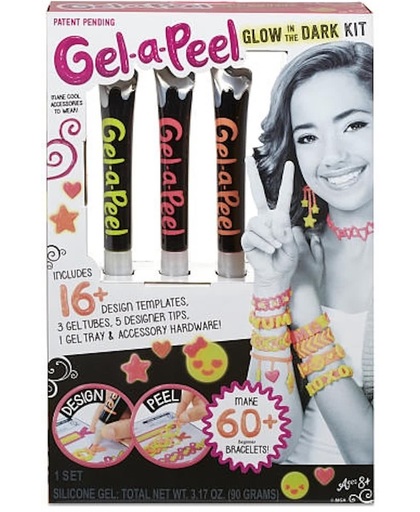 Gel-a-Peel 3-Pack voor accessoires - Glow-in-the-dark