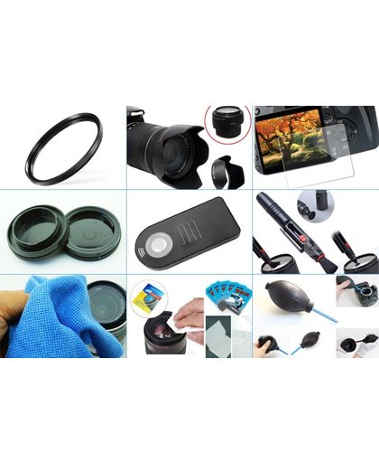 10 in 1 accessories kit: Canon 750D + 18-55MM IS STM