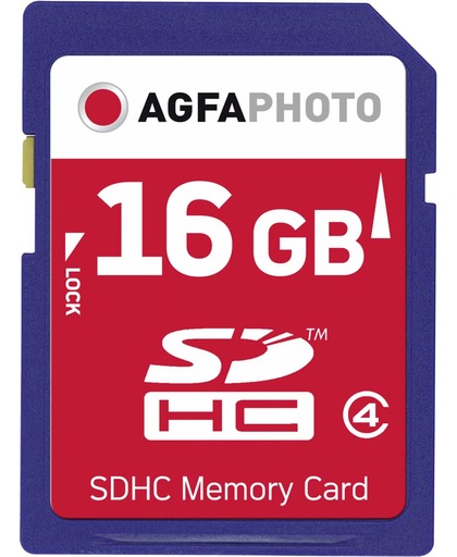 AgfaPhoto 16GB SDHC 16GB SDHC flashgeheugen