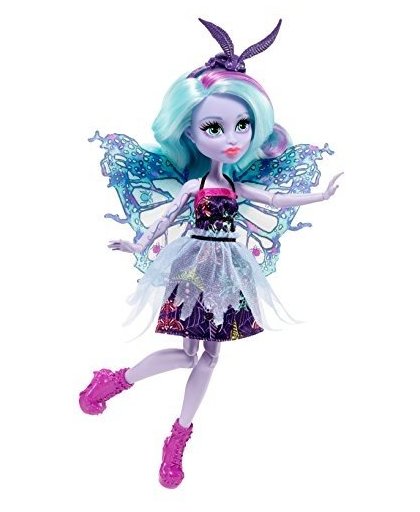 Monster High tienerpop Twyla met vleugels 14 cm