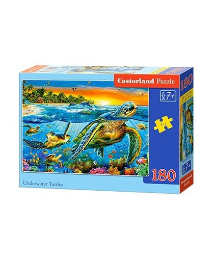 Castorland legpuzzel Underwater turtles 180 stukjes