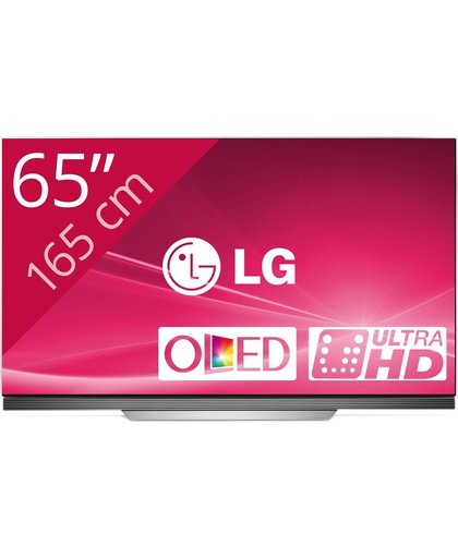 LG OLED65E7V LED TV 165,1 cm (65") 4K Ultra HD Smart TV Wi-Fi Zwart