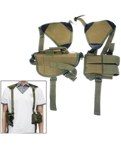 Practical & Convenient Nylon Outdoor Military Axillary Holster(Army Green)