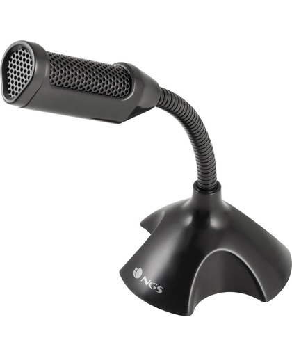 NGS MS110 PC microphone Bedraad Zwart microfoon