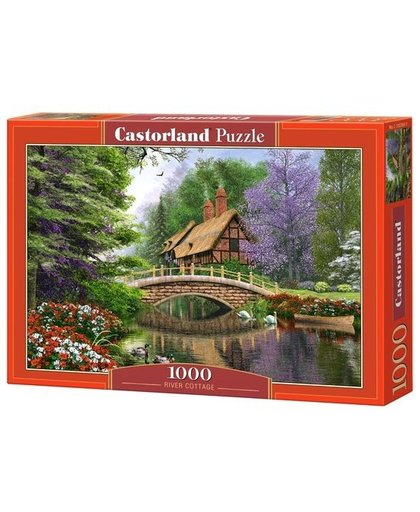 Castorland legpuzzel River Cottage 1000 stukjes