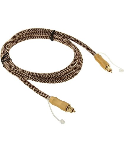 Digitale Audio Optische Fiber Kabel Toslink mannetje naar mannetje, Lengte: 1.5 meter, OD:6.0mm