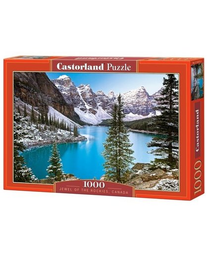 Castorland legpuzzel The Jewel of the Rockies, Canada 1000 stukjes
