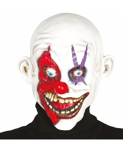 Halloween - Halloween masker horror clown met kaal hoofd