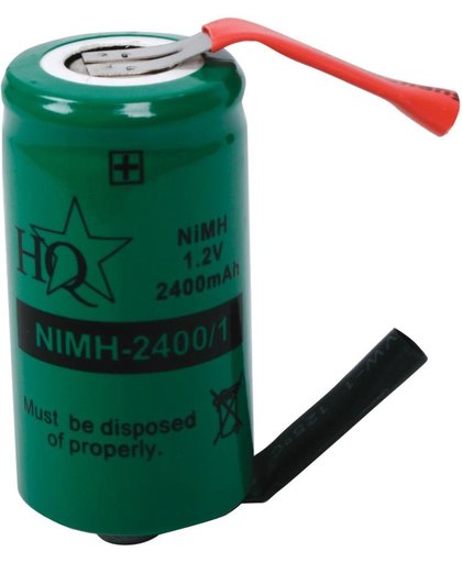 Fixapart NIMH-2400/1 Nikkel Metaal Hydride 2400mAh 1.2V oplaadbare batterij/accu