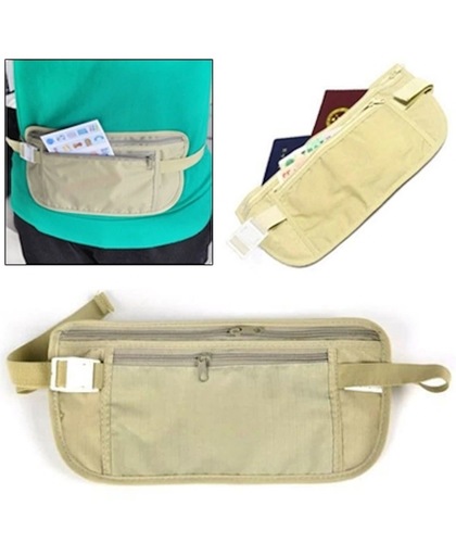 multifunctioneel Close-fitting Anti-theft multifunctioneel Waist Bag Pack Internality Bag(Khaki)