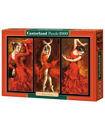 Castorland legpuzzel Crimson Dancers 1000 stukjes
