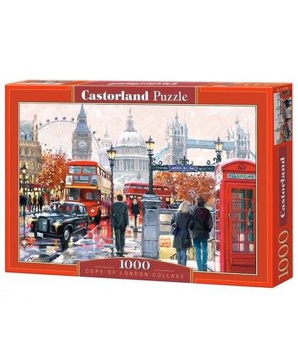 Castorland legpuzzel London Collage 1000 stukjes