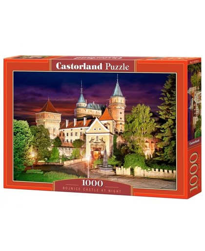 Castorland legpuzzel Bojnice Castle at Night 1000 stukjes