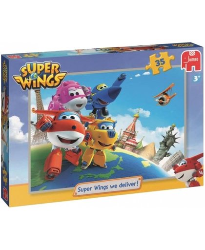 Jumbo legpuzzel Super Wings We Deliver 35 stukjes
