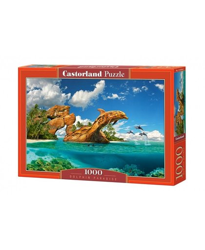 Castorland legpuzzel Dolphin Paradise 1000 stukjes
