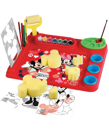 Mickey Mouse Kunstenaarsset met Sponsjes